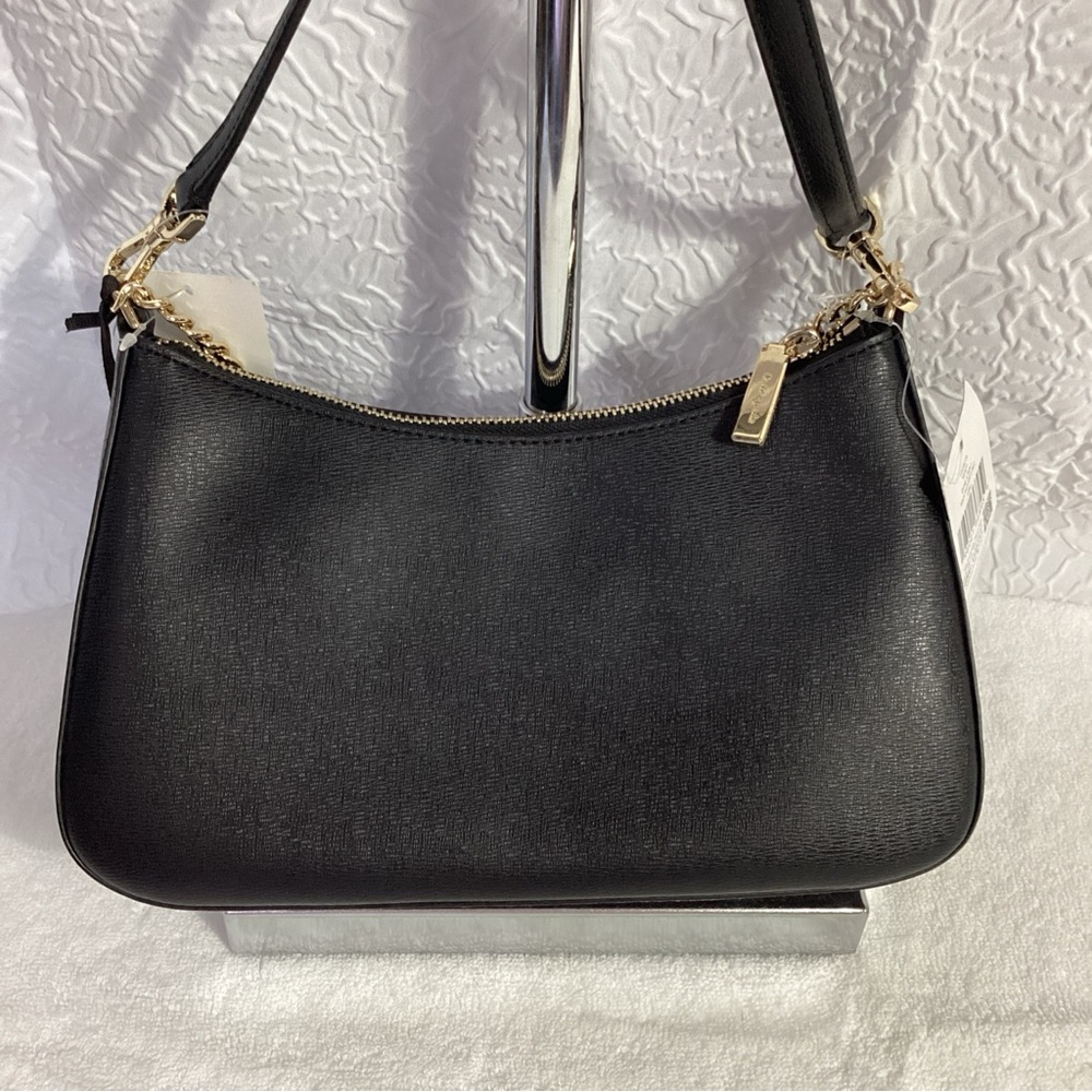 SOLD……..Kate Spade Disney Beauty and the Beast Belle Black Leather Convertible - Picture 6 of 13
